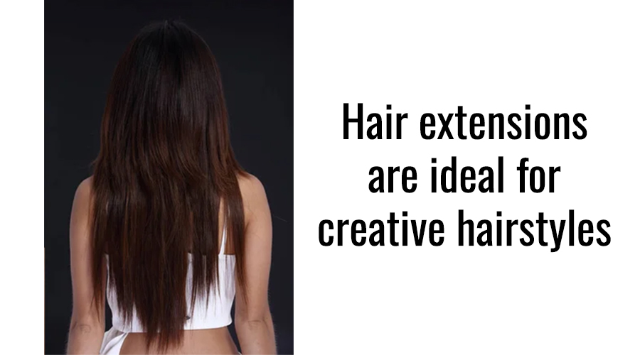 Hair Extensions are Ideal for Creative Hairstyles