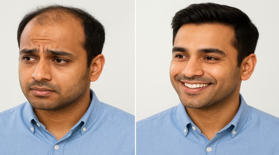 Instant Confidence: Non-Surgical Fix for Early Hair Fall
