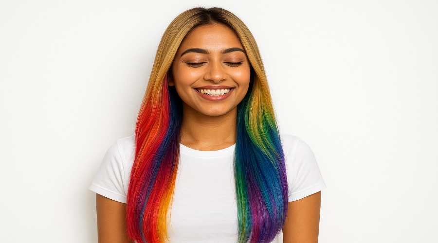 Play with Color and Skip the Risk Hair Extensions Are Best