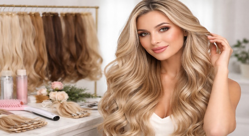 Seamless Hair Extensions for Instant Glam Elevation
